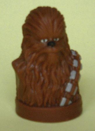 Weichplastik: Chewbacca (Billa Star Wars Gummi-Stempel) - mge-shop