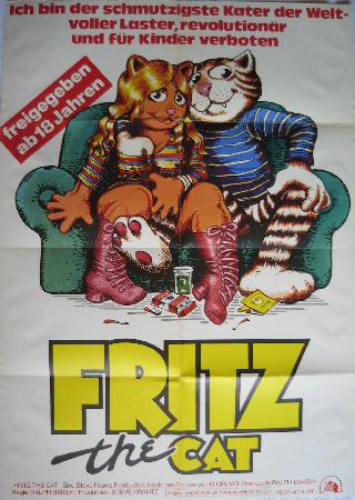 Kinoplakat: Fritz the Cat - 1972 - mge-shop