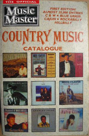 Buch: Country Music Catalogue - 1991 - mge-shop