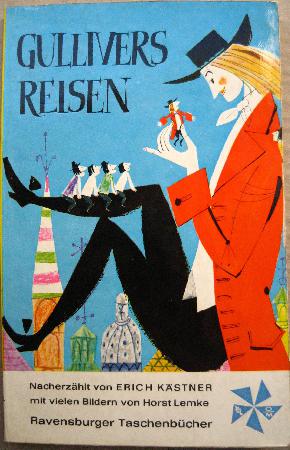 Kästner Erich - Taschenbuch: Gullivers Reisen (Ravensburger Taschenbücher) - 1961 - mge-shop