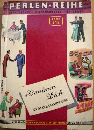 Taschenbuch: Benimm Dich (Perlen-Reihe) - 1957 - mge-shop