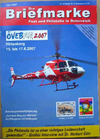 Zeitung / Zeitschrift: ÖVEBRIA 2007 (Die Briefmarke) - 2007/06 - mge-shop