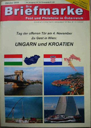 Zeitung / Zeitschrift: Ungarn und Kroatien (Die Briefmarke) - 2006/10 - mge-shop