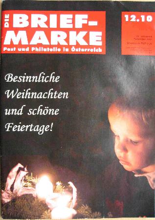 Zeitung / Zeitschrift: Besinnliche Weihnachten und schöne Feiertage! (Die Briefmarke) - 2010/12 - mge-shop