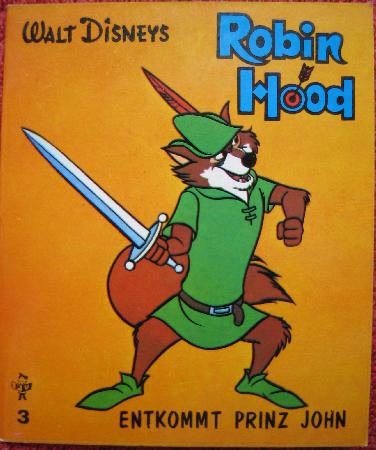 Broschüre: Robin Hood entkommt Prinz John (Robin Hood-Büchlein) - 1974 - mge-shop