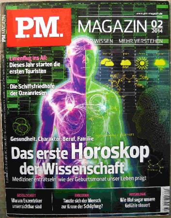 Zeitung / Zeitschrift: Das erste Horoskop der Wissenschaft (P.M.) - 2014/02 - mge-shop