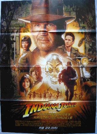 Kinoplakat: Indiana Jones und das Königreich des Kristallschäd - 2008 - mge-shop