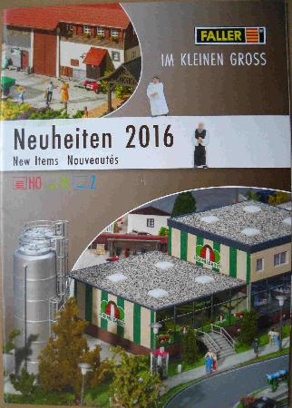 Katalog: Neuheiten 2016 (FALLER) - 2016 - mge-shop