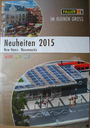 Katalog: Neuheiten 2015 (FALLER) - 2015 - mge-shop