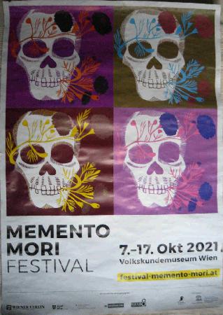 Veranstaltungsplakat: Memento Mori Festval - 2021 - mge-shop