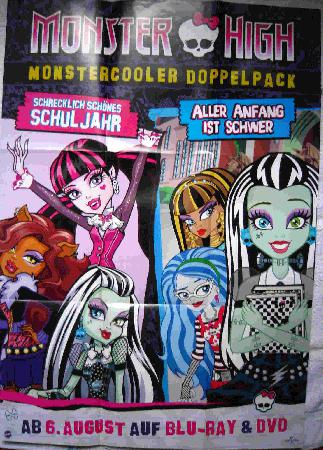 Kinoplakat: Monster High - monstercooler Doppelpack - 2015 - mge-shop