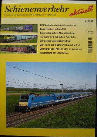 Zeitung / Zeitschrift: Ausgabe 2017/07 (Schienenverkehr aktuell) - 2017/07 - mge-shop