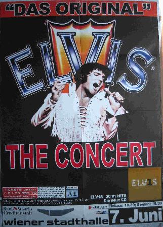 Veranstaltungsplakat: Elvis - The Concert - 2003 - mge-shop