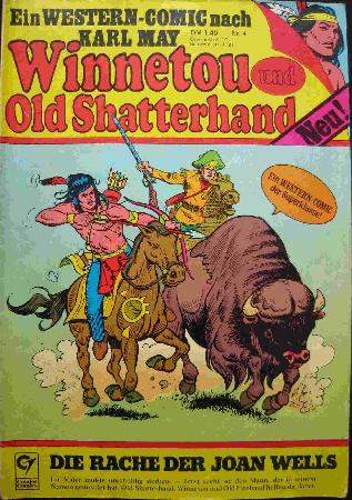 Comic: Die Rache der Joan Wells (Winnetou und Old Shatterhand) - 1977 - mge-shop