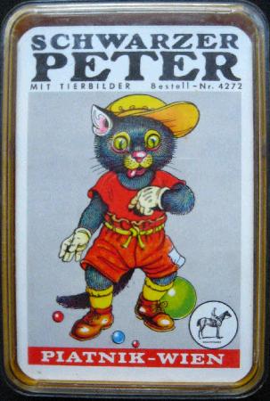 Spielkarten: Schwarzer Peter mit Tierbilder - 196? - mge-shop