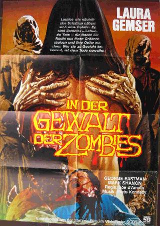 Kinoplakat: In der Gewalt der Zombies - 1980 - mge-shop