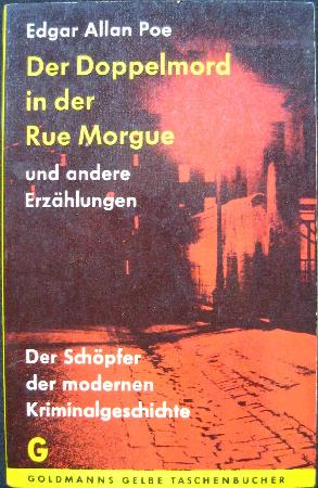 Poe Edgar Allan - Taschenbuch: Der Doppelmord in der Rue Morgue - 1966 - mge-shop