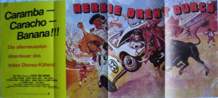 Kinoplakat: Caramba - Caracho - Banana! - Herbie dreht durch - 1980 - mge-shop