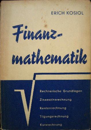 Buch: Finanzmathematik - 1957 - mge-shop