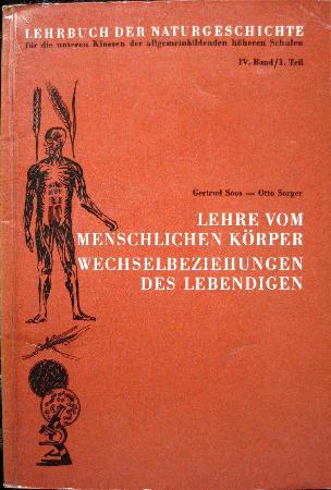 Buch: Lehre vom menschlichen K&ouml;rper - 1967 - mge-shop