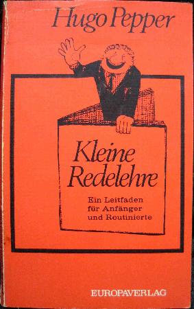 Taschenbuch: Kleine Redelehre - 1973 - mge-shop