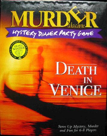 Spiele: Death In Venice (Murder a la Carte - Mystery Dinner Party Game) - 2004 - mge-shop