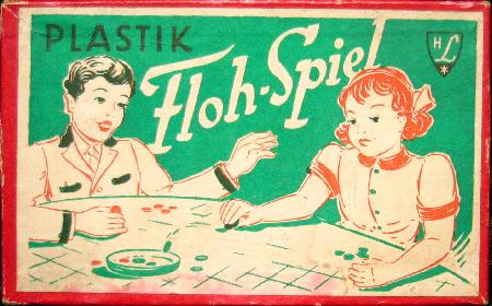 Spiele: Plastik Floh-Spiel - 195? - mge-shop