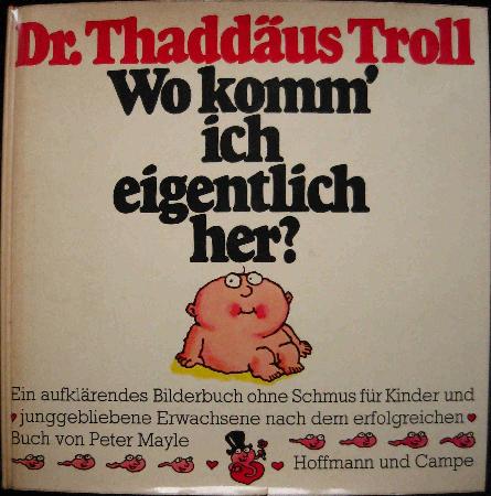 Troll Thaddäus Dr. - Buch: Wo komm' ich eigentlich her? - 1974 - mge-shop