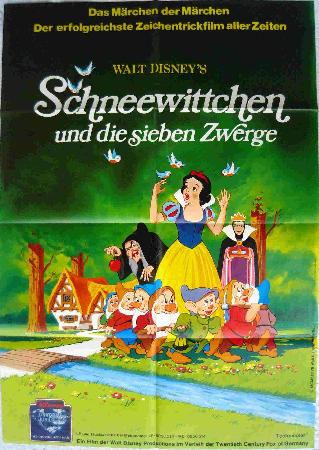 Kinoplakat: Schneewittchen und die sieben Zwerge - 1997 - mge-shop