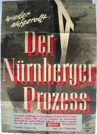 Kinoplakat: Nürnberger Prozess, Der - 1961 - mge-shop