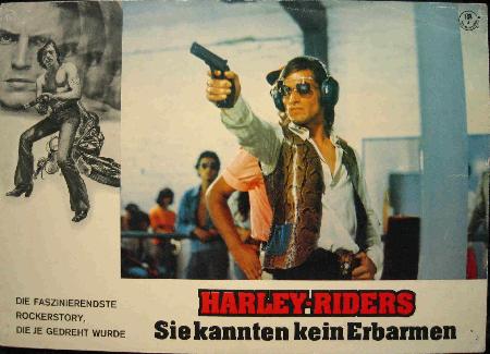 Aushangfoto: Harley Riders - Sie kannten kein Erbarmen - 1975 - mge-shop