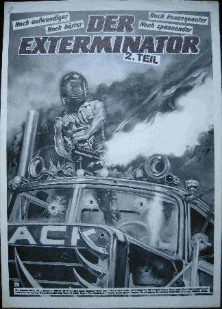 Brosch&uuml;re: Exterminator 2, Der - 1984 - mge-shop