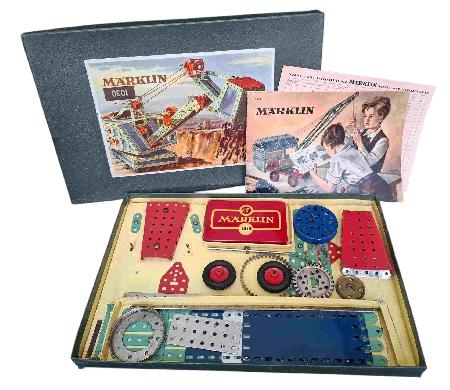 Spiele: M&auml;rklin Metallbaukasten 1030 - 195? - mge-shop