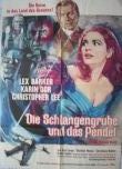 Kinoplakat: Schlangengrube und das Pendel, Die - 1967 - mge-shop