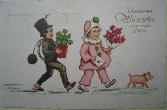 Postkarte: Neujahrskarte - 1927 - mge-shop