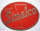 Werbetafel - Karton: Sinalco - 196? - mge-shop