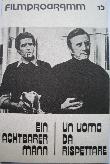 Kinoprogramm: achtbarer Mann, Ein (Filmprogramm) - 198? - mge-shop