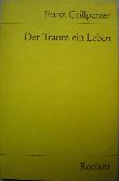 Grillparzer Franz - Taschenbuch: Der Traum ein Leben (Reclam) - 1982 - mge-shop