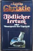 Christie Agatha - Buch: T&ouml;dlicher Irrtum oder Feuerprobe der Unschuld - 1986 - mge-shop