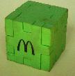 Kunststoff-Figur: Puzzlewürfel - McDonalds - 1993 - mge-shop