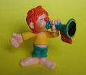 Kunststoff-Figur: Pumuckl mit Trompete (McDonalds - Pumuckl) - 1998 - mge-shop