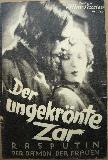 Kinoprogramm: ungekrönte Zar, Der / Rasputin, der Dämon der Frau (Illustrierter Film Kurier Wien 1930-1938) - 1932 - mge-shop