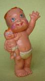 Weichplastik: Baby mit Puppe (Magic Diaper Babies) - 1991 - mge-shop