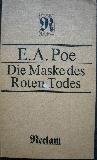 Poe Edgar Allan - Taschenbuch: Die Maske des Todes (Reclam) - 1985 - mge-shop