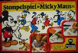 Diverses: Printing Set Stempelspiel 'Micky Maus' - 197? - mge-shop